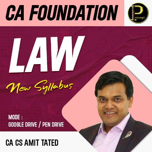 Picture of CA FOUNDATION LAW - NEW SYLLABUS