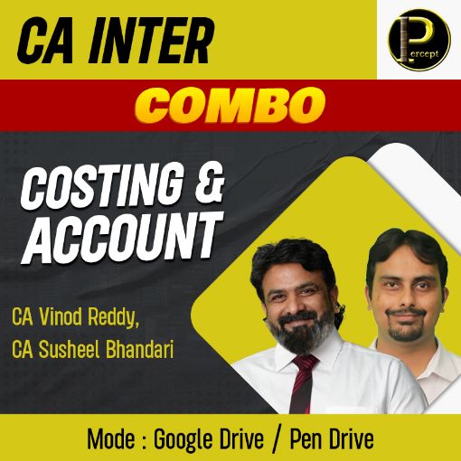 Picture of CA Inter Costing By CA Vinod Reddy and Advanced Account By CA Susheel Bhandari