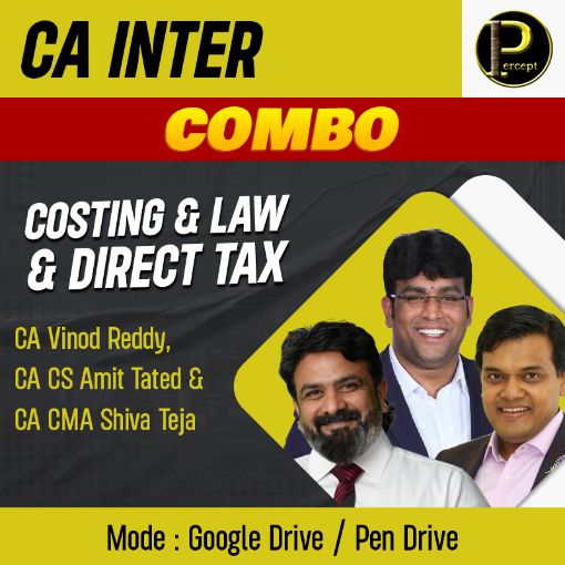 Picture of CA Inter Costing & Law & Direct Tax New Syllabus