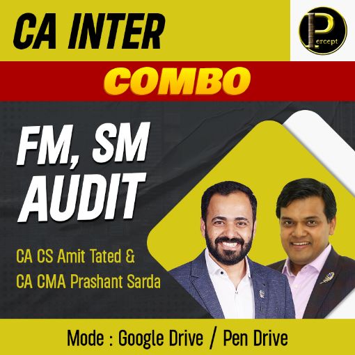 Picture of CA Inter FM By CA Prashant Sarda , SM and Audit  New Syllabus By CA CS Amit Tated