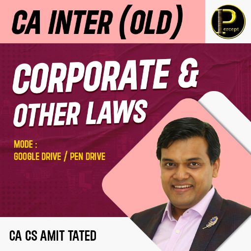 Picture of Corporate & Other Laws by CA CS Amit Tated
