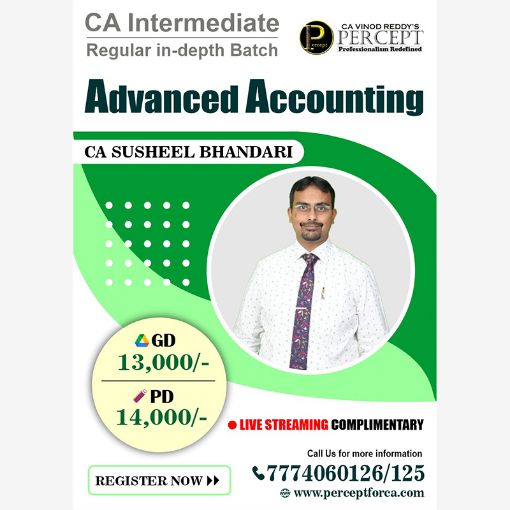 Picture of Advanced Accounting by CA Susheel Bhandari