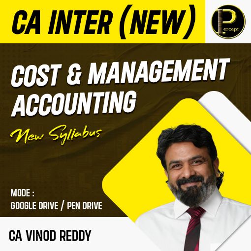 Picture of Cost & Management Accounting by CA Vinod Reddy for August Batch