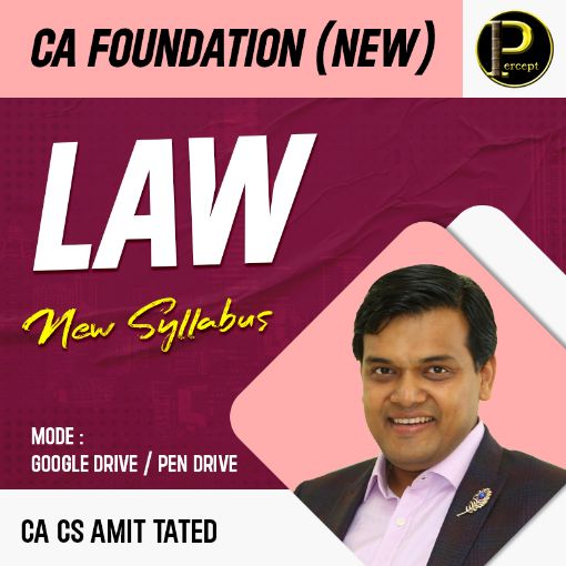 Picture of CA FOUNDATION LAW - NEW SYLLABUS