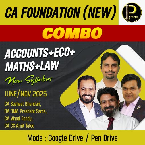 Picture of CA FOUNDATION NEW SYLLABUS FOR - JUNE/NOVEMBER 2025