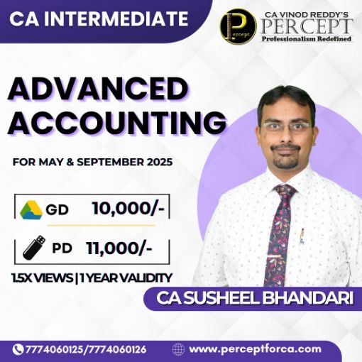 Picture of Advanced Accounting by CA Susheel Bhandari