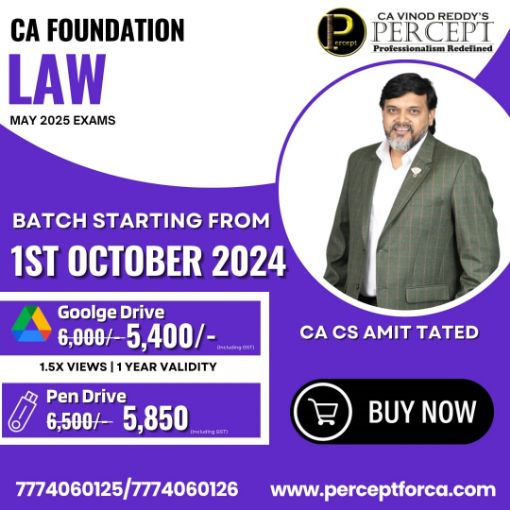 Picture of CA FOUNDATION LAW MAY 2025 EXAMS