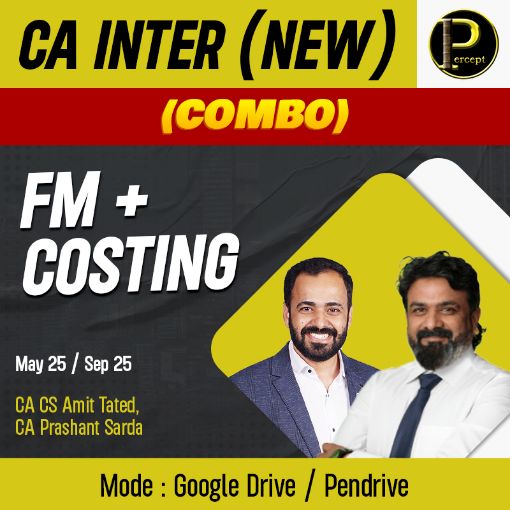 Picture of CA INTERMEDIATE FM + COSTING - NEW SYLLABUS