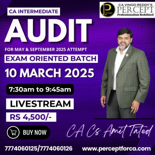 Picture of CA Inter AUDIT Exam-Oriented Batch by CA Amit Tated