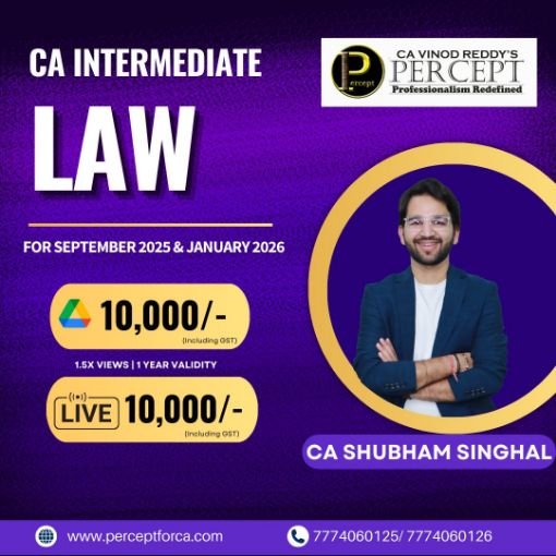 Picture of CA Inter Laws by CA Shubham Singhal