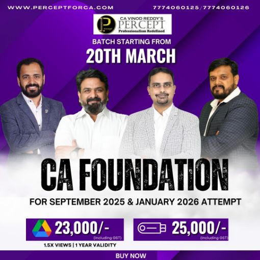 Picture of CA Foundation Combo For Sep 25 & Jan 26