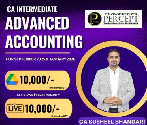 Picture of CA Inter Advanced Accounting by CA Susheel Bhandari
