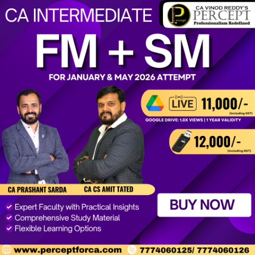 Picture of CA INTER FM + SM FOR JANUARY & MAY 2026