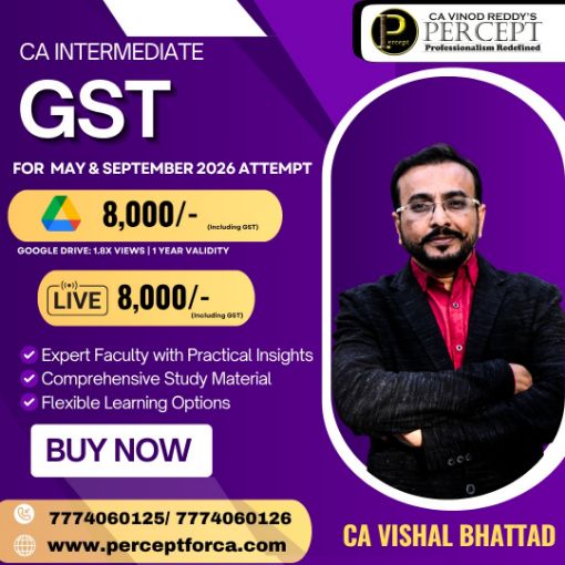 Picture of CA Inter GST By CA Vishal Bhattad