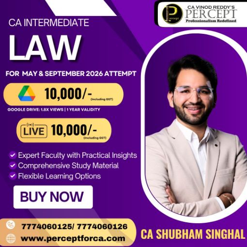 Picture of CA Inter Laws by CA Shubham Singhal