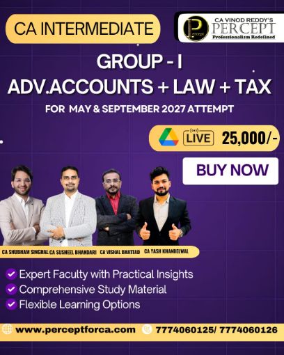 Picture of CA Inter Adv. Acc + Laws + DT + GST - Group 1 ( Combo )