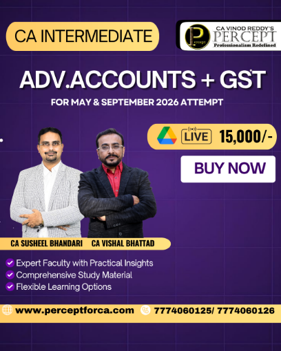 Picture of CA Inter Adv Accounting + GST By CA Susheel Bhandari , CA Vishal Bhattad