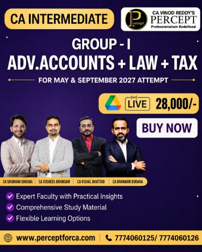 Picture of CA Inter Adv. Acc + Laws + DT + GST - Group 1 ( Combo )