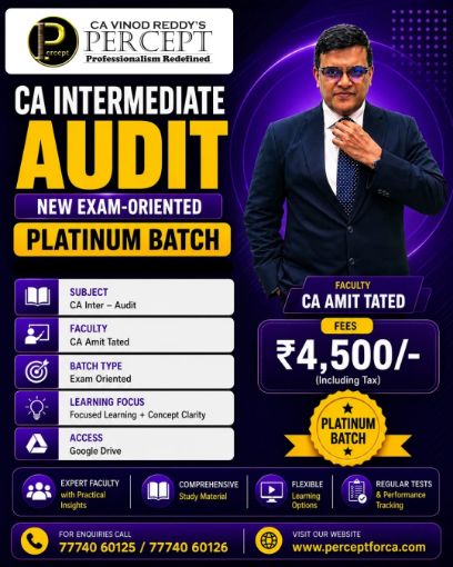 Picture of CA Inter AUDIT Exam-Oriented Batch by CA Amit Tated